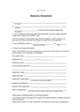 Statutory Declaration Form Victoria Australia In Word And Pdf Formats