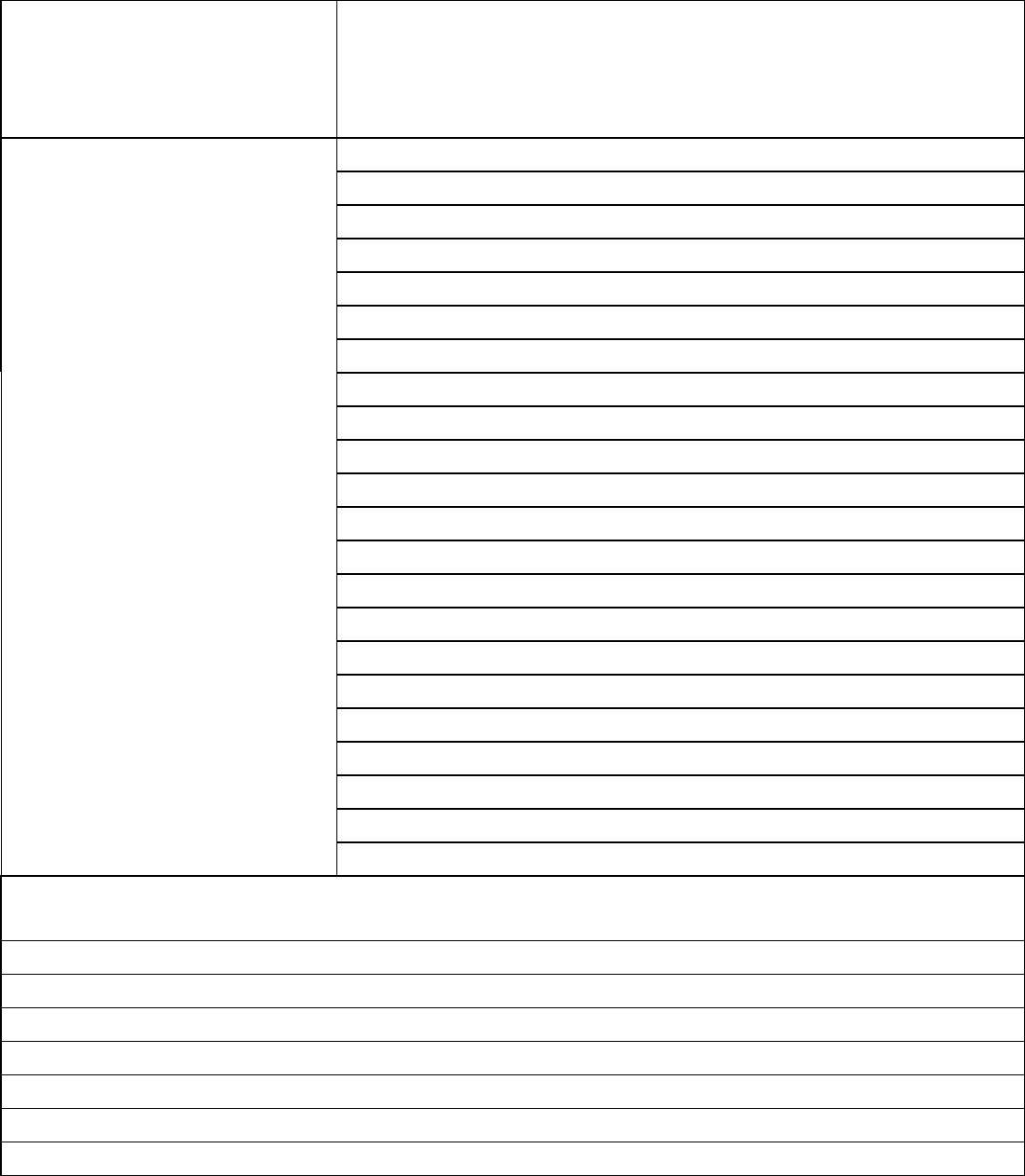 Cornell Notes Template in Word and Pdf formats