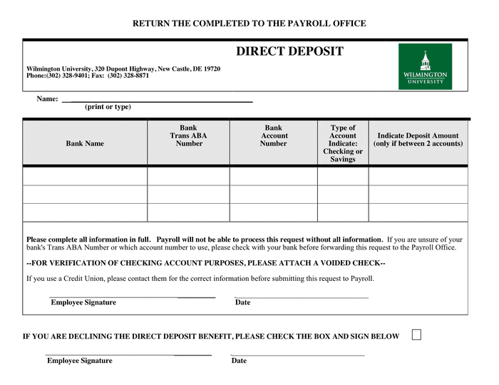 direct-deposit-form-in-word-and-pdf-formats