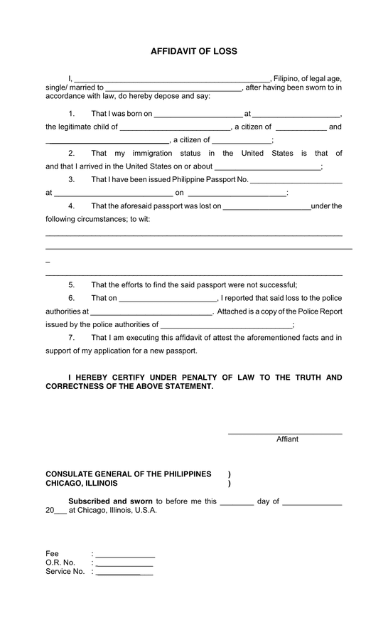 Trending Lost Receipt Affidavit Template Authentic Receipt Templates