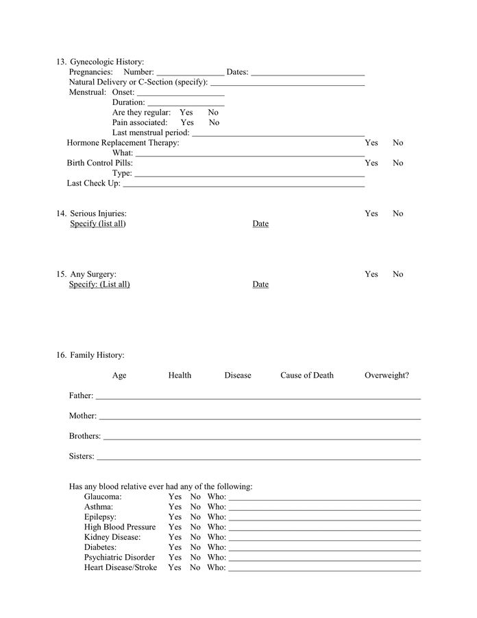 medical-history-form-in-word-and-pdf-formats-page-2-of-5