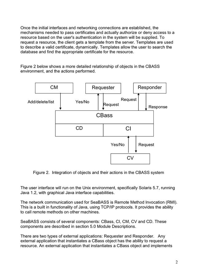 Software Design Document in Word and Pdf formats - page 3 of 11