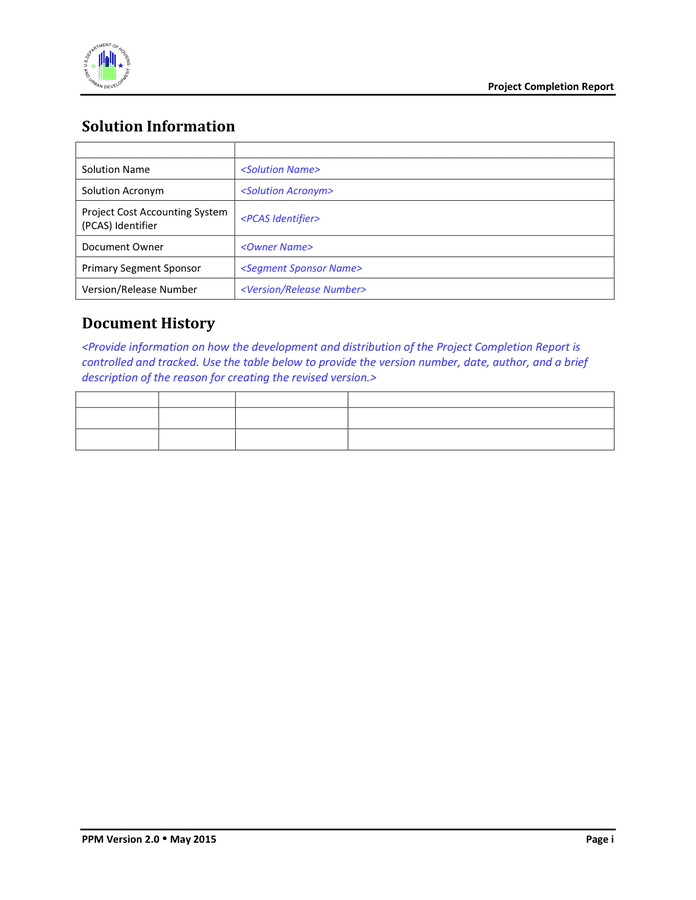 project-completion-report-template-in-word-and-pdf-formats-page-2-of-13