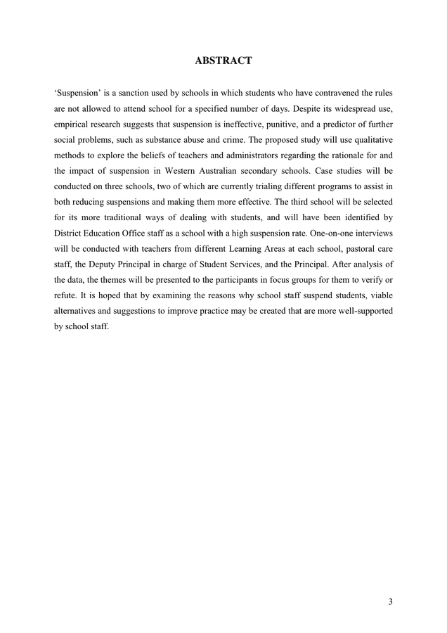 One page grant proposal picture