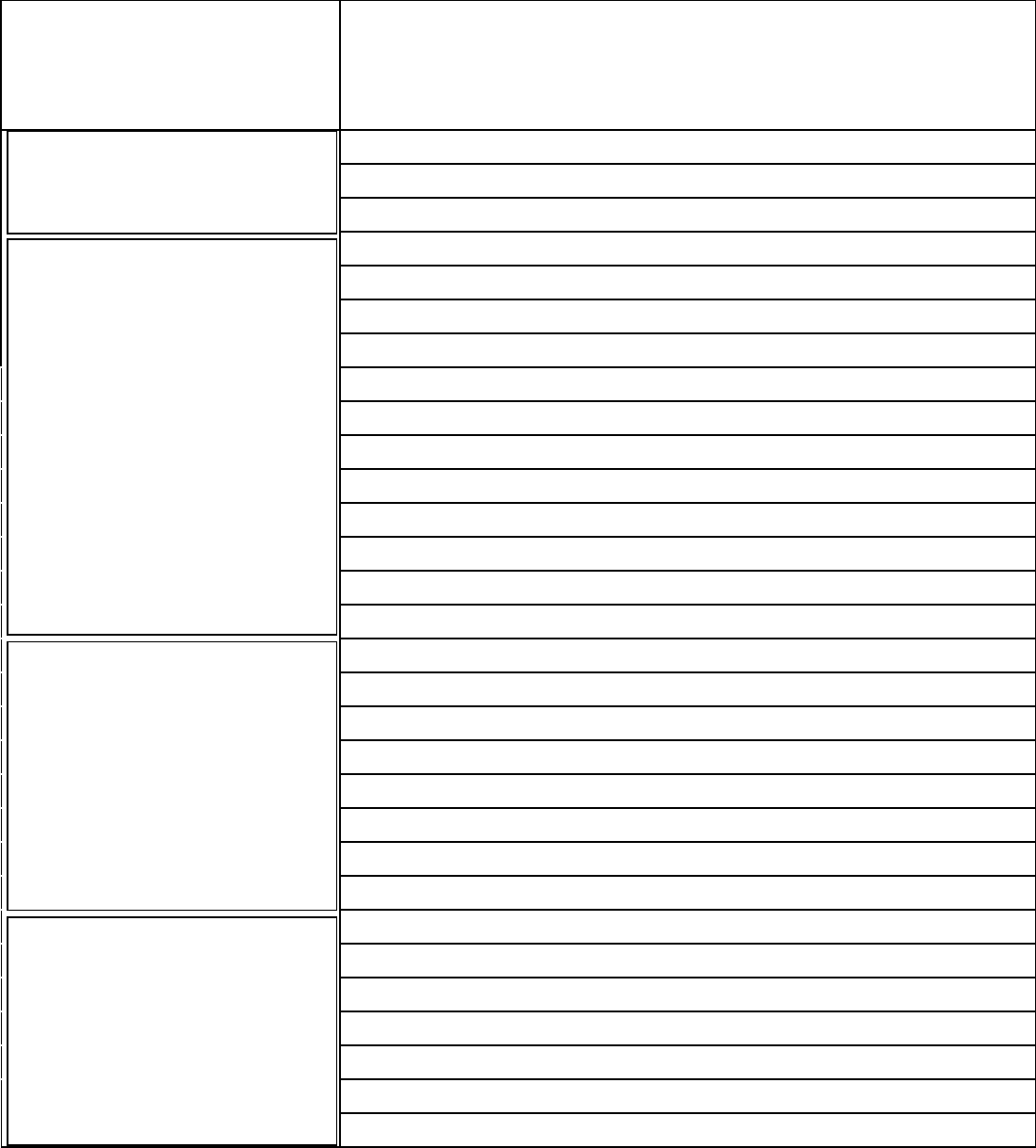 Cornell Notes Template in Word and Pdf formats