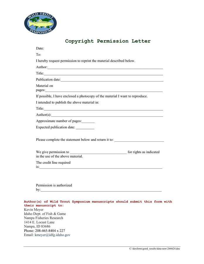 Copyright Release Form Download Free Documents For PDF Word And Excel