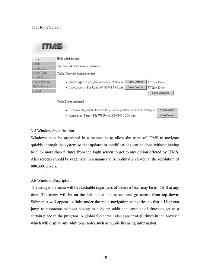 Software Design Document Template In Word And Pdf Formats Page 12 Of 34
