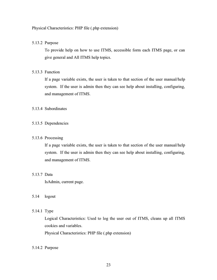 Software Design Document Template In Word And Pdf Formats - Page 25 Of 34