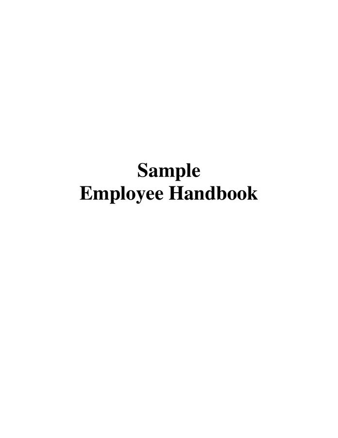 sample-employee-handbook-in-word-and-pdf-formats