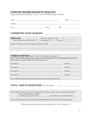 expense reimbursement form download free documents for pdf word expense reimbursement request form