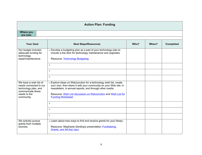Action Plan Template Download Free Documents For PDF Word And Excel