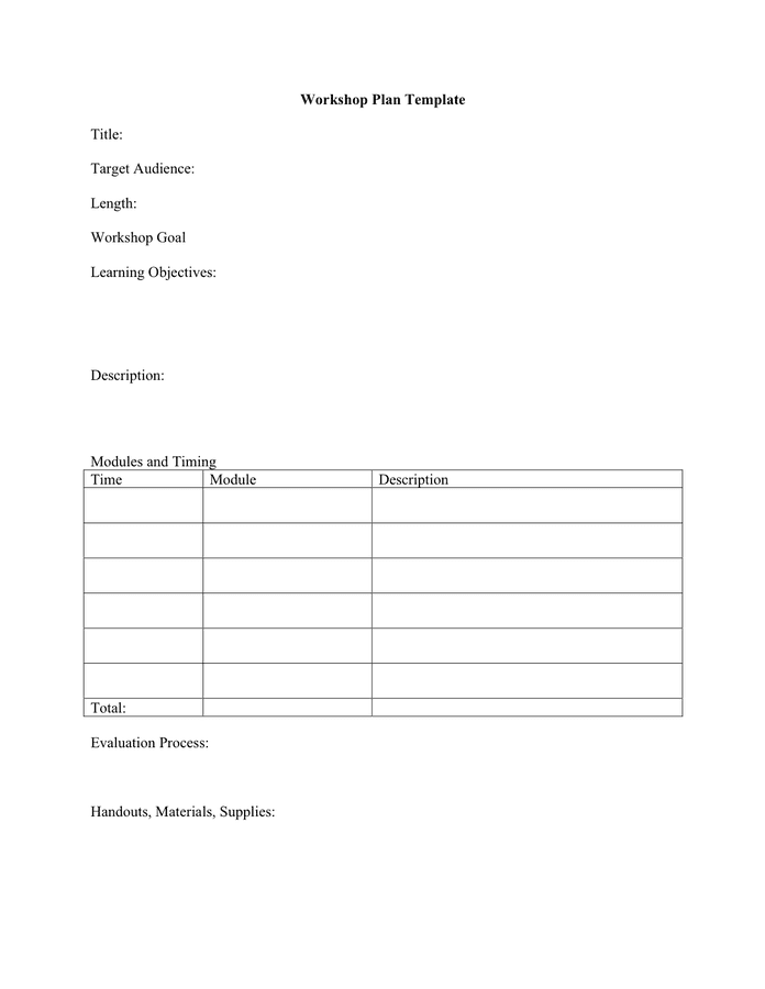 Workshop Evaluation Form Download Free Documents For PDF Word And Excel Workshop Evaluation Form Download Free Documents For PDF Word And Excel