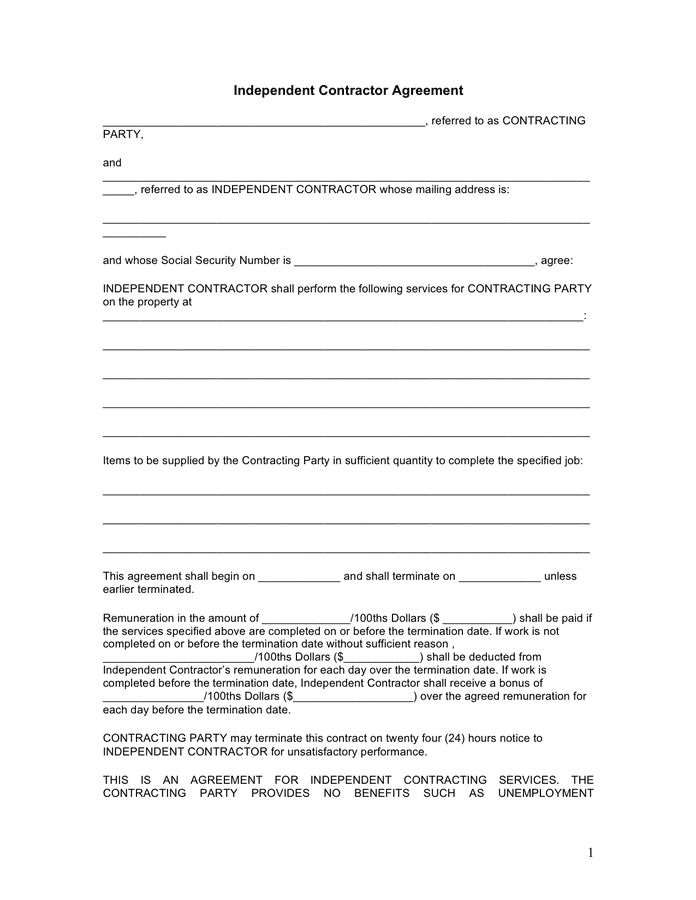 independent-contractor-agreement-sample-in-word-and-pdf-formats