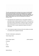 Authorization Letter Sample - download free documents for ...