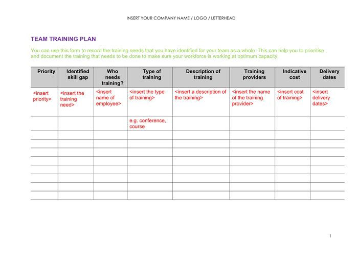 Training Plan Template Word from static.dexform.com