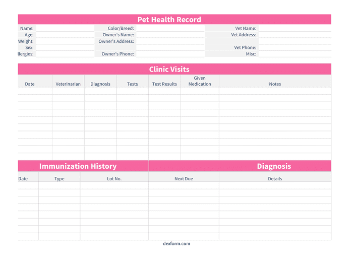 pet-health-record-form-in-word-and-pdf-formats