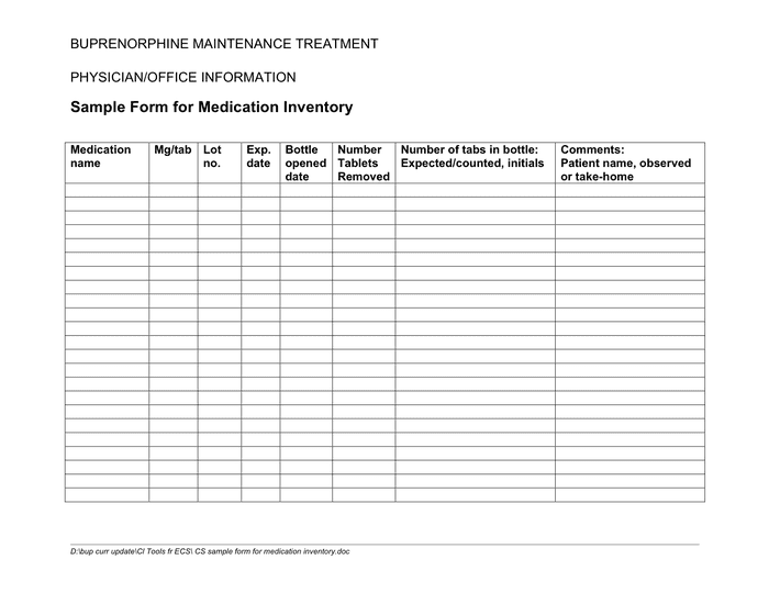 sample-form-for-medication-inventory-in-word-and-pdf-formats