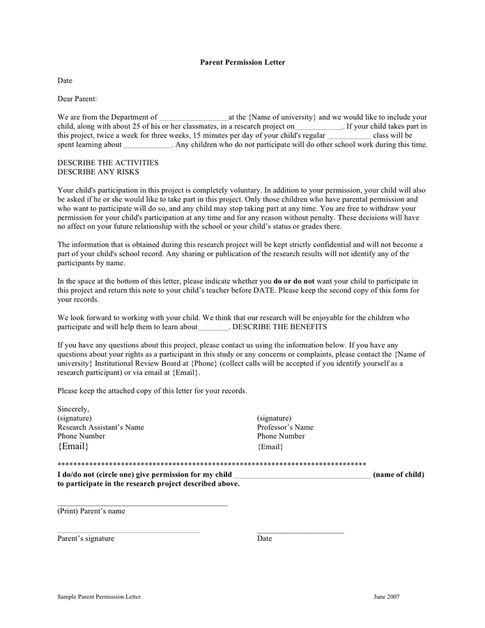 Letter Of Permission From The Parents from static.dexform.com