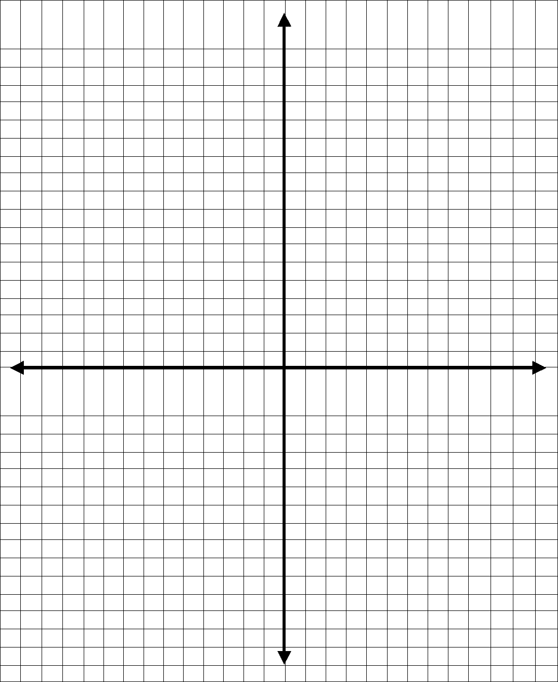 Coordinate Grid Printable 3179