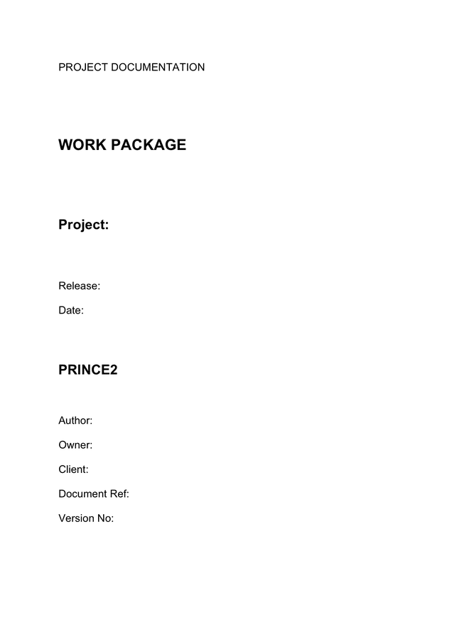 Work package template in Word and Pdf formats page 3 of 7