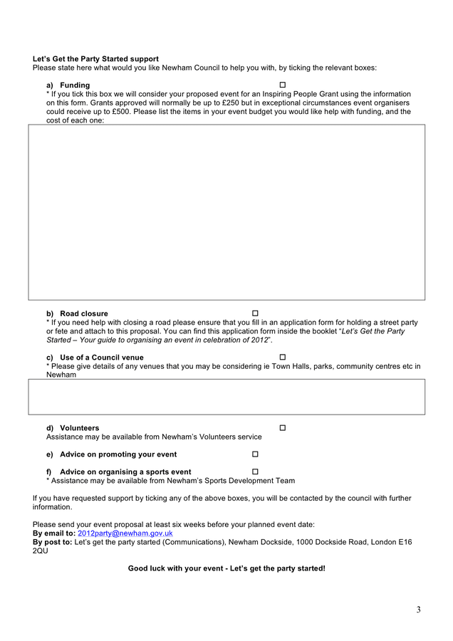 Conference Proposal Template