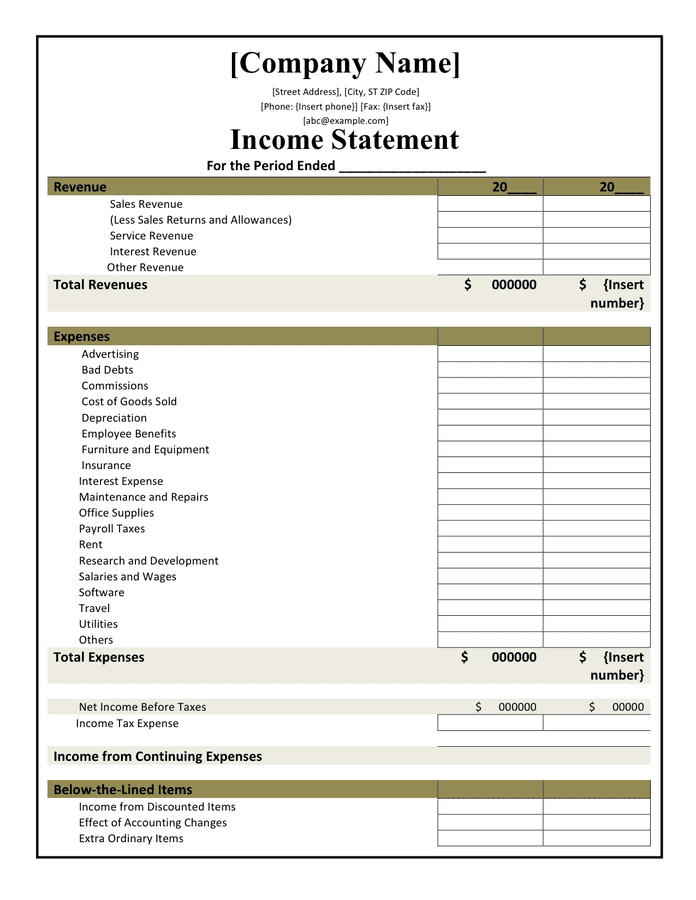 company-income-statement-template-in-word-and-pdf-formats
