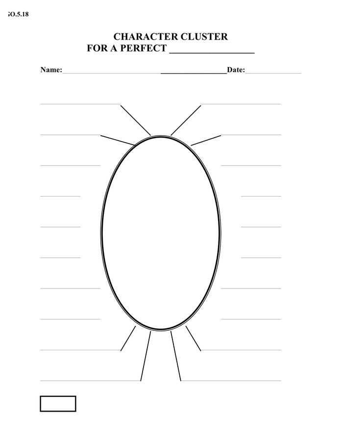 Character analysis template in Word and Pdf formats page 18 of 22