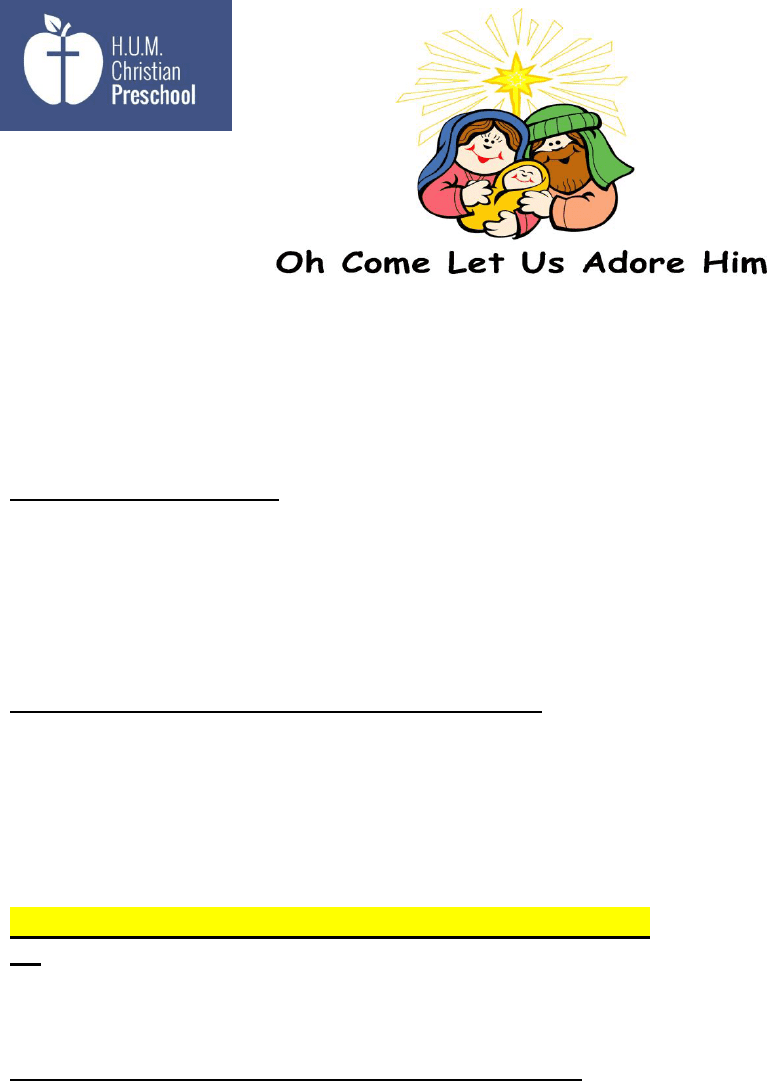 Preschool February Newsletter