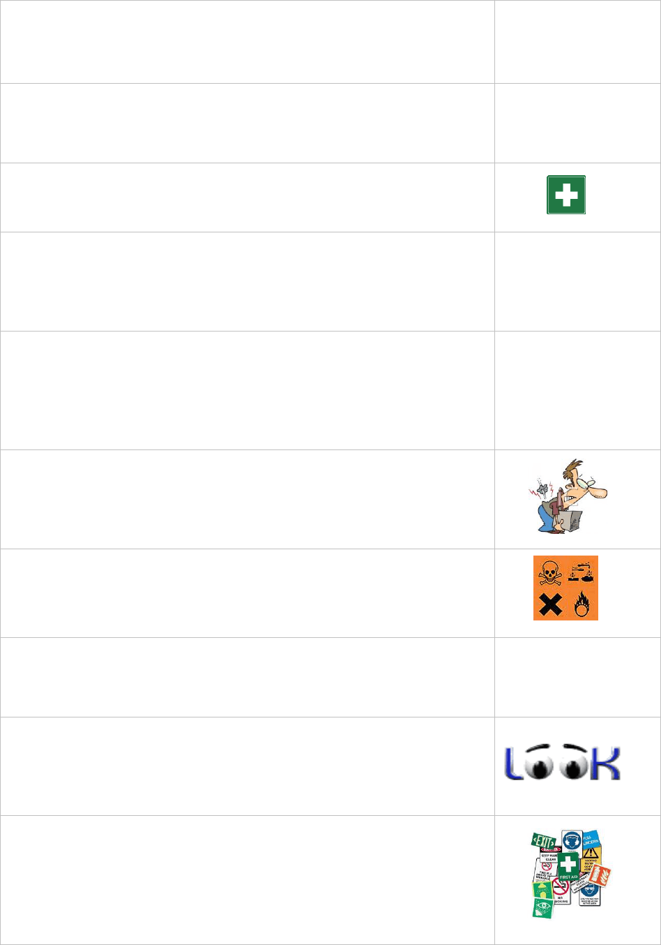 Record of health and safety induction (United Kingdom) in Word and Pdf