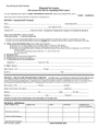 Sample request for leave form in Word and Pdf formats - page 2 of 2