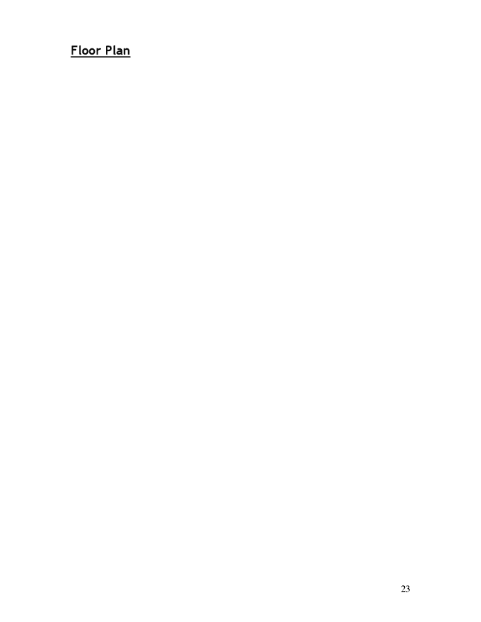 Fire safety plan restaurant in Word and Pdf formats page 23 of 23