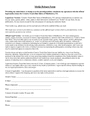 Sample media release form in Word and Pdf formats