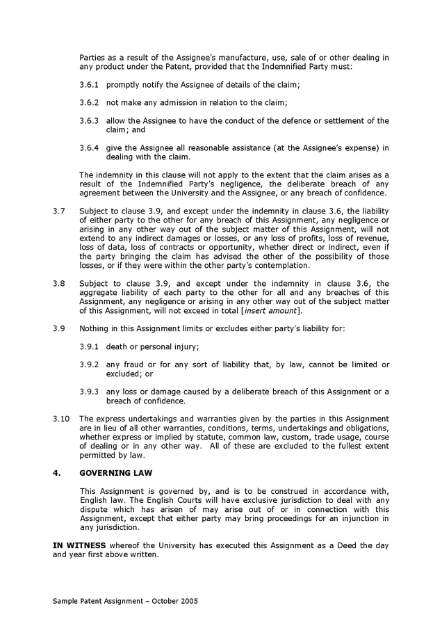 uk patents act assignment