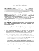 Patent assignment agreement template page 1 preview