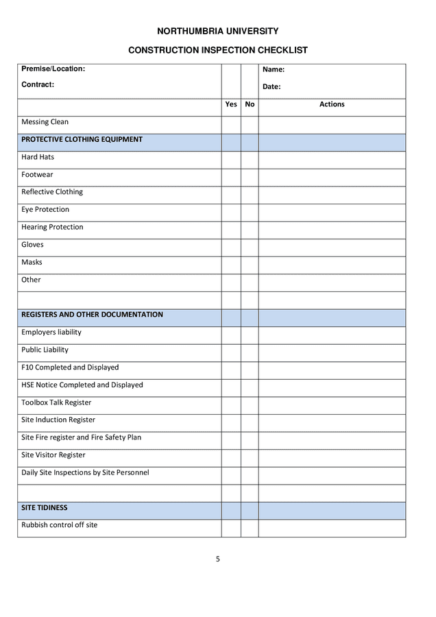 construction-inspection-checklist-sample-in-word-and-pdf-formats-page