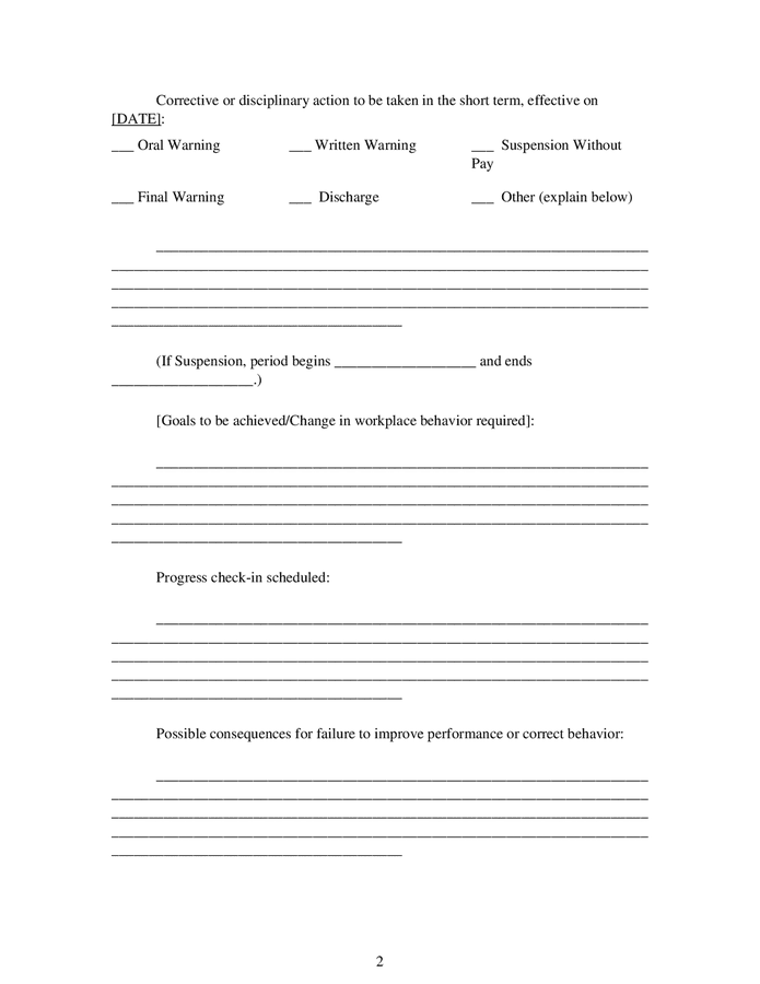 employee-counseling-form-template-in-word-and-pdf-formats-page-2-of-4