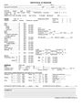 OB ultrasound report template in Word and Pdf formats