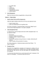 Outdoor event management plan template in Word and Pdf formats