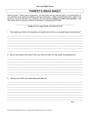 School Parent's Brag Sheet Template In Word And Pdf Formats - Page 2 Of 2