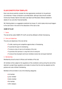club constitution template club constitution template