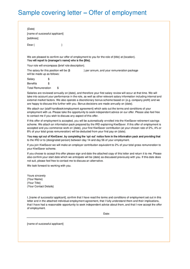 cover letter template nz seek