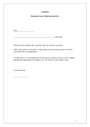 Collection of recruitment / rejection letters in Word and Pdf formats