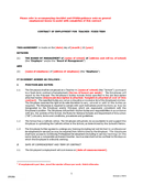 Contract of employment for teacher - fixed term page 1 preview