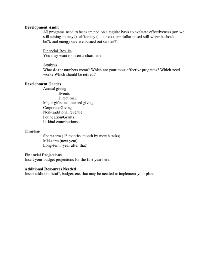 Development Plan Of An Organization In Word And Pdf Formats Page 3 Of 3 development-plan-of-an-organization-in-word-and-pdf-formats-page-3-of-3