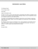 Application for Leave - download free documents for PDF, Word and Excel