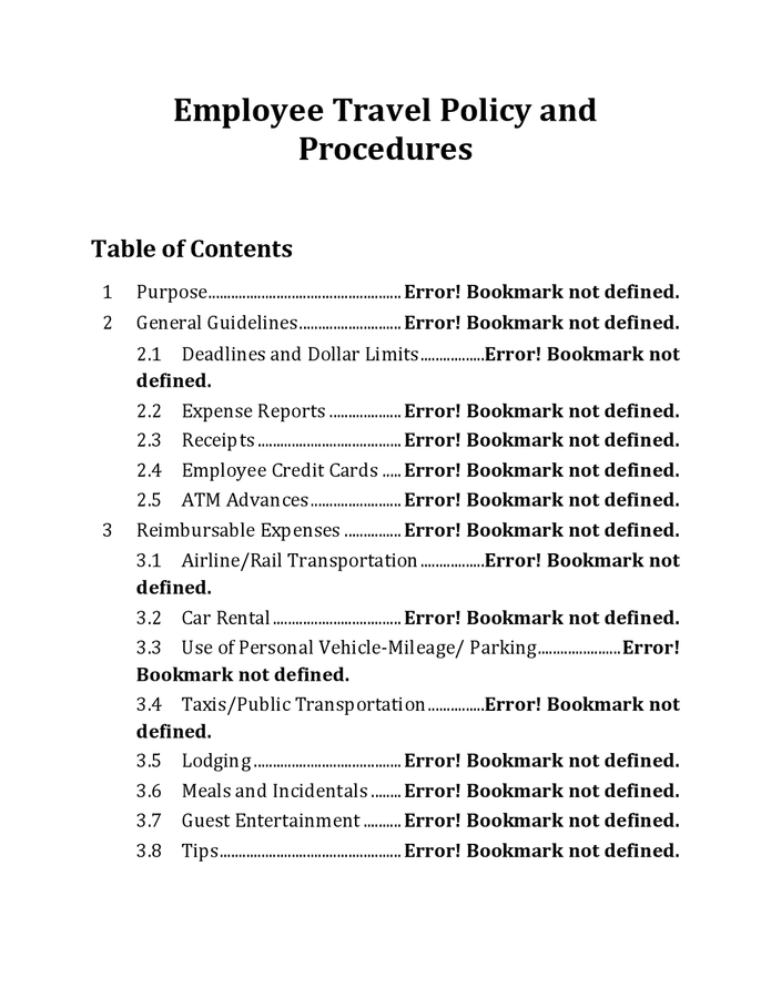 ncdot travel policy and reimbursement procedures