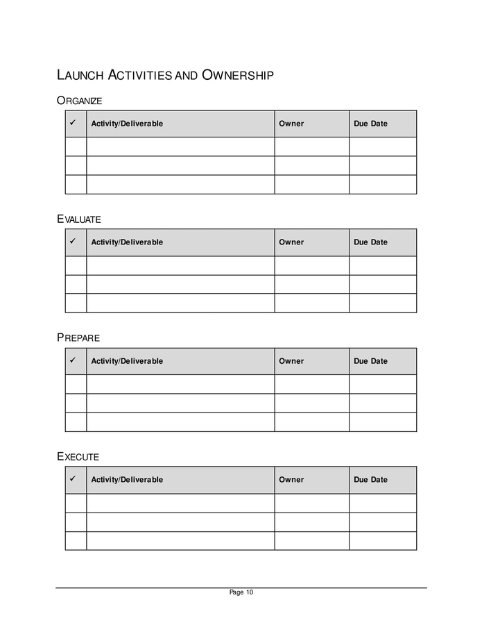Launch Plan.pdf Product launch plan in Word and Pdf formats - page 14 of 17