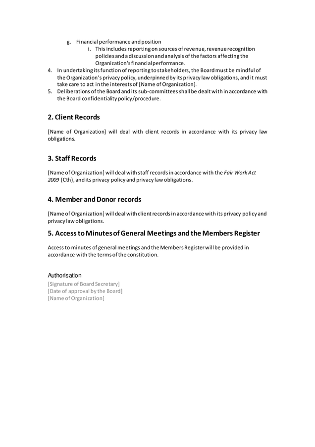 Transparency and accountability policy in Word and Pdf formats - page 3 ...