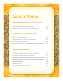 Party Menu Template - download free documents for PDF, Word and Excel