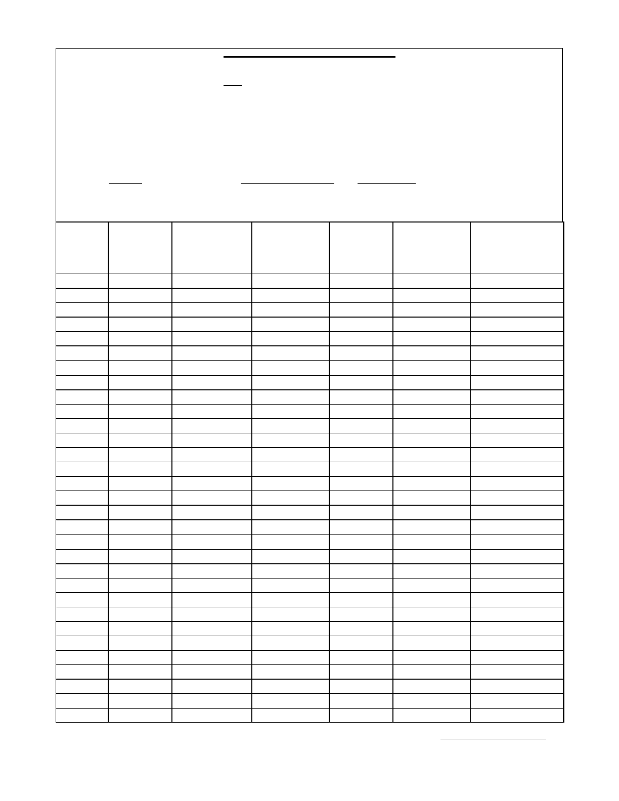 Daily freezer temperature log in Word and Pdf formats
